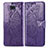 Coque Portefeuille Papillon Livre Cuir Etui Clapet pour Sony Xperia 8 Lite Violet