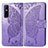 Coque Portefeuille Papillon Livre Cuir Etui Clapet pour Vivo Y73s 5G Petit