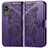 Coque Portefeuille Papillon Livre Cuir Etui Clapet pour Xiaomi Civi 1S 5G Violet