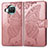 Coque Portefeuille Papillon Livre Cuir Etui Clapet pour Xiaomi Mi 10i 5G Rose