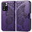 Coque Portefeuille Papillon Livre Cuir Etui Clapet pour Xiaomi Mi 11i 5G (2022) Violet