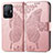 Coque Portefeuille Papillon Livre Cuir Etui Clapet pour Xiaomi Mi 11T 5G Rose