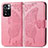 Coque Portefeuille Papillon Livre Cuir Etui Clapet pour Xiaomi Poco X4 NFC Rose Rouge