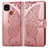 Coque Portefeuille Papillon Livre Cuir Etui Clapet pour Xiaomi Redmi 9 India Rose