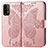 Coque Portefeuille Papillon Livre Cuir Etui Clapet pour Xiaomi Redmi 9 Power Rose