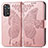 Coque Portefeuille Papillon Livre Cuir Etui Clapet pour Xiaomi Redmi Note 11 4G (2022) Petit