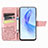 Coque Portefeuille Papillon Livre Cuir Etui Clapet S01D pour Huawei Honor 90 Lite 5G Petit