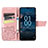 Coque Portefeuille Papillon Livre Cuir Etui Clapet S01D pour Nokia G100 Petit