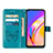 Coque Portefeuille Papillon Livre Cuir Etui Clapet Y01B pour Oppo F19 Pro+ Plus 5G Petit