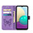 Coque Portefeuille Papillon Livre Cuir Etui Clapet Y01B pour Samsung Galaxy A02 Petit