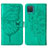 Coque Portefeuille Papillon Livre Cuir Etui Clapet Y01B pour Samsung Galaxy A12 5G Petit