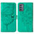 Coque Portefeuille Papillon Livre Cuir Etui Clapet Y01B pour Samsung Galaxy A15 4G Petit
