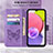 Coque Portefeuille Papillon Livre Cuir Etui Clapet Y01B pour Samsung Galaxy A23 4G Petit