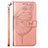 Coque Portefeuille Papillon Livre Cuir Etui Clapet Y01B pour Samsung Galaxy A23 4G Petit