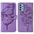 Coque Portefeuille Papillon Livre Cuir Etui Clapet Y01B pour Samsung Galaxy A32 5G Petit