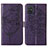 Coque Portefeuille Papillon Livre Cuir Etui Clapet Y01B pour Samsung Galaxy A51 5G Petit