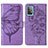 Coque Portefeuille Papillon Livre Cuir Etui Clapet Y01B pour Samsung Galaxy A52s 5G Petit