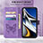 Coque Portefeuille Papillon Livre Cuir Etui Clapet Y01B pour Samsung Galaxy A73 5G Petit