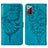 Coque Portefeuille Papillon Livre Cuir Etui Clapet Y01B pour Samsung Galaxy Note 20 5G Petit
