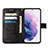 Coque Portefeuille Papillon Livre Cuir Etui Clapet Y06B pour Samsung Galaxy S22 5G Petit