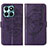 Coque Portefeuille Papillon Livre Cuir Etui Clapet YB1 pour Huawei Honor X8b Petit