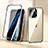 Coque Rebord Bumper Luxe Aluminum Metal Miroir 360 Degres Housse Etui Aimant LK1 pour Apple iPhone 13 Pro Max Petit