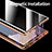 Coque Rebord Bumper Luxe Aluminum Metal Miroir 360 Degres Housse Etui Aimant LK1 pour Samsung Galaxy Note 20 5G Petit