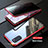 Coque Rebord Bumper Luxe Aluminum Metal Miroir 360 Degres Housse Etui Aimant LK1 pour Samsung Galaxy S20 Petit