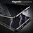 Coque Rebord Bumper Luxe Aluminum Metal Miroir 360 Degres Housse Etui Aimant LK1 pour Samsung Galaxy S20 Petit