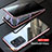 Coque Rebord Bumper Luxe Aluminum Metal Miroir 360 Degres Housse Etui Aimant LK1 pour Samsung Galaxy S20 Ultra 5G Petit