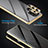 Coque Rebord Bumper Luxe Aluminum Metal Miroir 360 Degres Housse Etui Aimant LK2 pour Samsung Galaxy S22 5G Petit