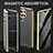 Coque Rebord Bumper Luxe Aluminum Metal Miroir 360 Degres Housse Etui Aimant LK2 pour Samsung Galaxy S23 5G Petit