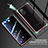 Coque Rebord Bumper Luxe Aluminum Metal Miroir 360 Degres Housse Etui Aimant LK3 pour Samsung Galaxy S20 5G Petit