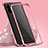 Coque Rebord Bumper Luxe Aluminum Metal Miroir 360 Degres Housse Etui Aimant LK3 pour Samsung Galaxy S20 Plus 5G Or Rose