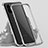 Coque Rebord Bumper Luxe Aluminum Metal Miroir 360 Degres Housse Etui Aimant LK3 pour Samsung Galaxy S20 Plus 5G Petit