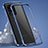 Coque Rebord Bumper Luxe Aluminum Metal Miroir 360 Degres Housse Etui Aimant LK3 pour Samsung Galaxy S20 Ultra 5G Bleu