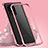 Coque Rebord Bumper Luxe Aluminum Metal Miroir 360 Degres Housse Etui Aimant LK3 pour Samsung Galaxy S20 Ultra 5G Or Rose