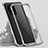 Coque Rebord Bumper Luxe Aluminum Metal Miroir 360 Degres Housse Etui Aimant LK3 pour Samsung Galaxy S20 Ultra 5G Petit