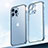 Coque Rebord Bumper Luxe Aluminum Metal Miroir 360 Degres Housse Etui Aimant M01 pour Apple iPhone 13 Pro Max Petit