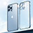 Coque Rebord Bumper Luxe Aluminum Metal Miroir 360 Degres Housse Etui Aimant M01 pour Apple iPhone 13 Pro Petit