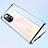 Coque Rebord Bumper Luxe Aluminum Metal Miroir 360 Degres Housse Etui Aimant M01 pour Huawei Nova 8 5G Petit