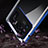 Coque Rebord Bumper Luxe Aluminum Metal Miroir 360 Degres Housse Etui Aimant M01 pour Xiaomi Mi 11 Ultra 5G Petit