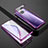 Coque Rebord Bumper Luxe Aluminum Metal Miroir 360 Degres Housse Etui Aimant M01 pour Xiaomi Redmi K30 Pro Zoom Violet