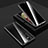 Coque Rebord Bumper Luxe Aluminum Metal Miroir 360 Degres Housse Etui Aimant M02 pour Samsung Galaxy S22 Ultra 5G Noir