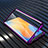 Coque Rebord Bumper Luxe Aluminum Metal Miroir 360 Degres Housse Etui Aimant M02 pour Vivo X51 5G Violet