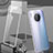 Coque Rebord Bumper Luxe Aluminum Metal Miroir 360 Degres Housse Etui Aimant M03 pour Huawei Mate 30 5G Petit