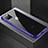 Coque Rebord Bumper Luxe Aluminum Metal Miroir 360 Degres Housse Etui Aimant M04 pour Apple iPhone 11 Pro Violet