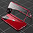 Coque Rebord Bumper Luxe Aluminum Metal Miroir 360 Degres Housse Etui Aimant M04 pour Apple iPhone 13 Mini Petit