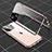 Coque Rebord Bumper Luxe Aluminum Metal Miroir 360 Degres Housse Etui Aimant M04 pour Apple iPhone 13 Mini Petit