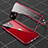 Coque Rebord Bumper Luxe Aluminum Metal Miroir 360 Degres Housse Etui Aimant M04 pour Apple iPhone 14 Petit